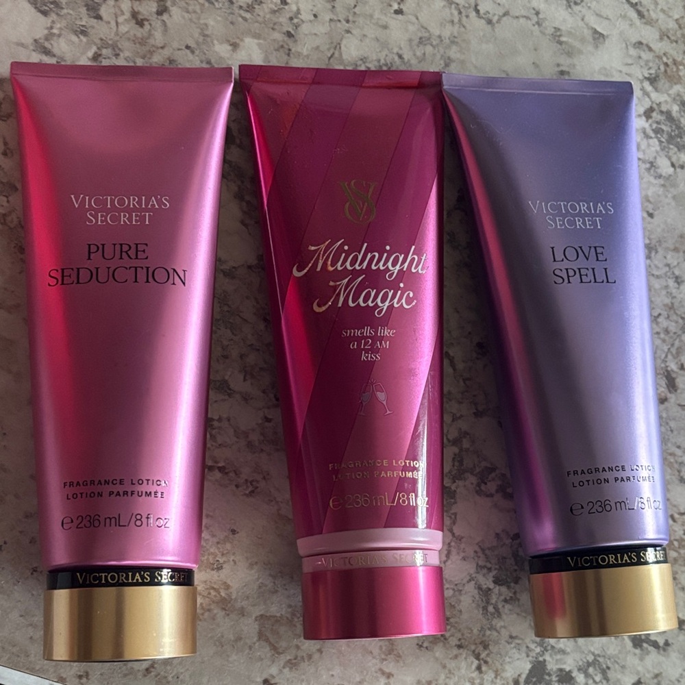 Victoria’s Secret Fragrance Lotion (set of 3)